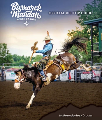 cover of the BisMan CVB Visitor's Guide