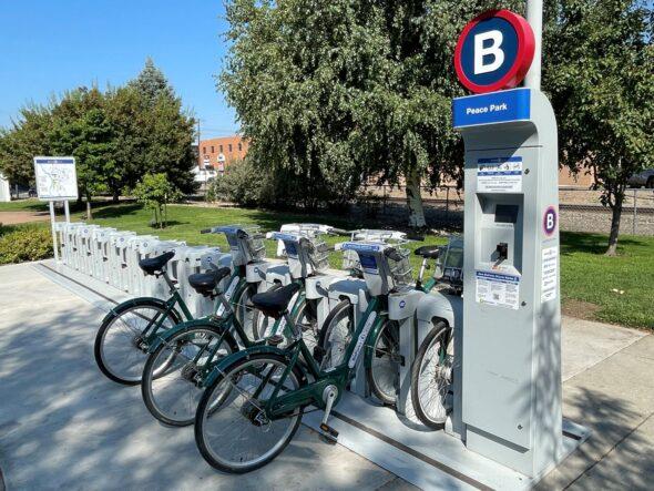 Peace Park Bike Station