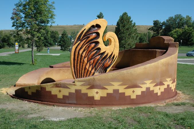 Rising Eagle Sculpture